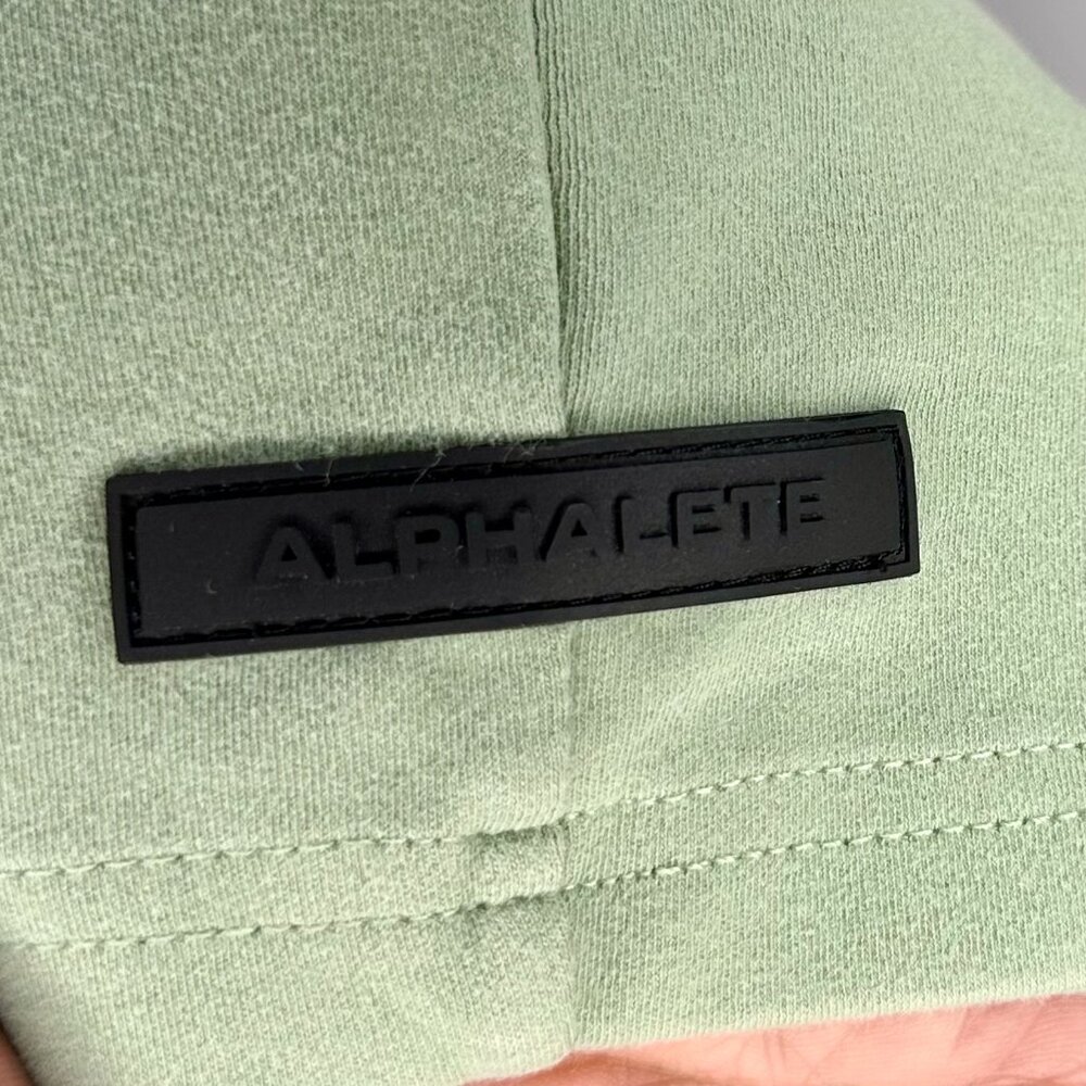 Alphalete Gym Athleisure Workout Sweat Sage Shorts Sage Size XS - Picture 5 of 8
